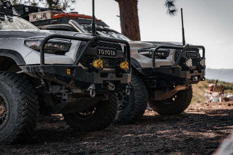 Toyota Tacoma 3rd Gen (2016-2023) Hi-Lite Overland Front Bumper [Bull Bar]