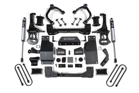 4 Inch Lift Kit | Chevy Silverado or GMC Sierra 1500 (2025) 4WD | Diesel