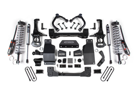 4 Inch Lift Kit | FOX 2.5 Performance Elite Coil-Over | Chevy Silverado or GMC Sierra 1500 (2025) 4WD | Diesel