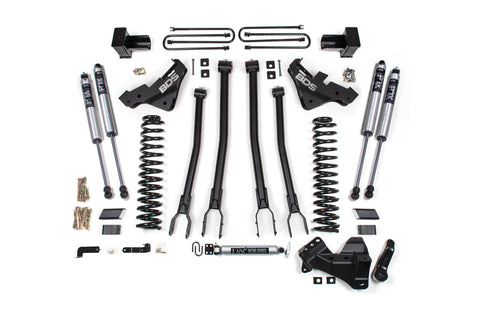 5 Inch Lift Kit w/ 4-Link | Ford F250/F350 Super Duty (23-25) 4WD | Gas