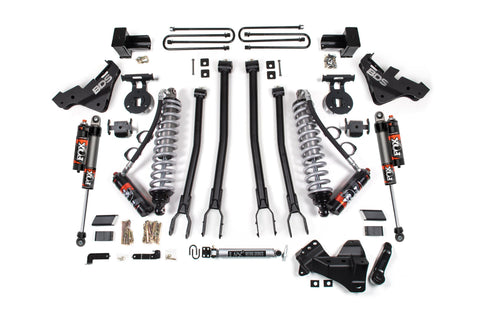 5 Inch Lift Kit w/ 4-Link | FOX 2.5 Performance Elite Coil-Over Conversion | Ford F250/F350 Super Duty (23-26) 4WD | Diesel