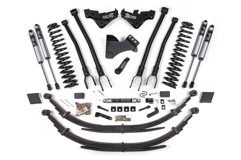 5 Inch Lift Kit w/ 4-Link | Ford F250/F350 Super Duty (23-25) 4WD | Gas
