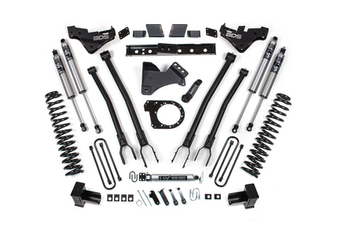 7 Inch Lift Kit w/ 4-Link | Ford F350 Super Duty DRW (23-25) 4WD | Diesel