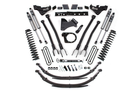 7 Inch Lift Kit w/ 4-Link | Ford F250/F350 Super Duty (23-25) 4WD | Diesel