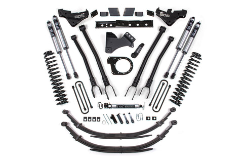 7 Inch Lift Kit w/ 4-Link | Ford F250/F350 Super Duty (23-25) 4WD | Diesel