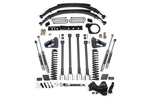 6 Inch Lift Kit | 4-Link Conversion | Ford F250/F350 Super Duty (17-19) 4WD | Diesel