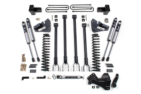 4 Inch Lift Kit w/ 4-Link | Ford F350 Super Duty DRW (20-22) 4WD | Gas