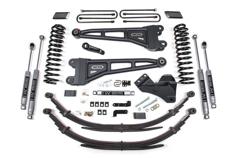4 Inch Lift Kit w/ Radius Arm | Ford F250/F350 Super Duty (17-19) 4WD | Gas