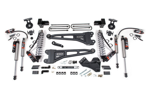 4 Inch Lift Kit w/ Radius Arm | FOX 2.5 Performance Elite Coil-Over Conversion | Ford F250/F350 Super Duty (17-19) 4WD | Diesel