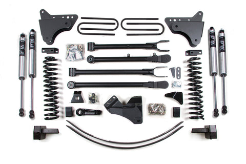 6 Inch Lift Kit w/ 4-Link | Ford F250/F350 Super Duty (05-07) 4WD | Gas