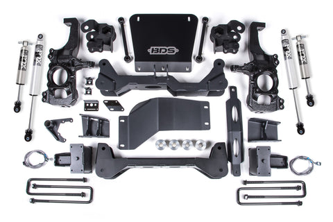 6.5 Inch Lift Kit | FOX 2.5 HTO Performance Series | Chevy Silverado or GMC Sierra 2500HD/3500HD (20-24) 4WD