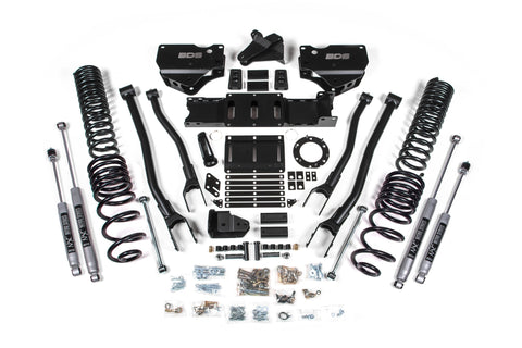 4 Inch Lift Kit w/ 4-Link | Ram 2500 (19-25) 4WD | Gas