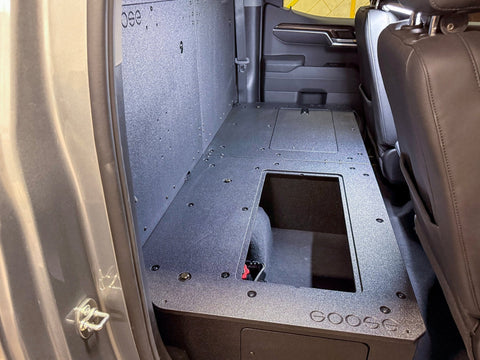 CHEVROLET - SILVERADO - 2019-PRESENT - 4TH GEN - DOUBLE CAB - EXPLORE SERIES - SECOND ROW DELETE PLATE SYSTEM - 100%