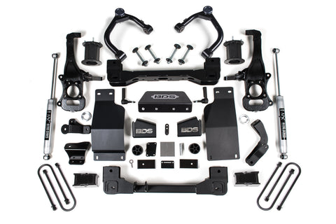 4 Inch Lift Kit | Chevy Silverado or GMC Sierra 1500 (2025) 4WD | Diesel