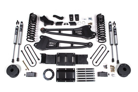 4 Inch Lift Kit w/ Radius Arm | Ram 3500 w/ Rear Air Ride (19-24) 4WD | Gas