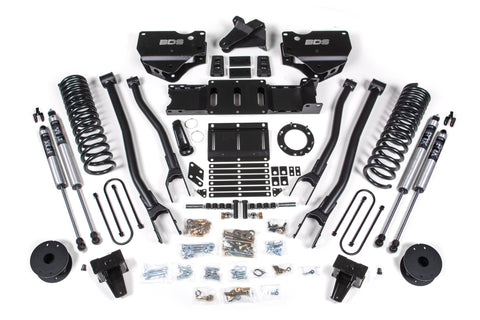 5.5 Inch Lift Kit w/ 4-Link | Ram 3500 w/ Rear Air Ride (19-24) 4WD | Gas
