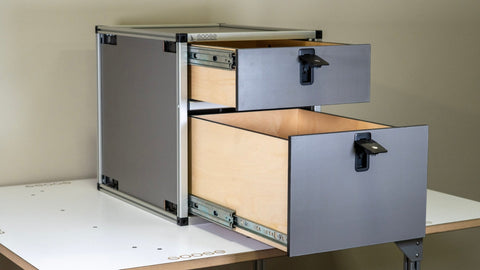Double Drawer Module - 19 3/16" Wide x 25" Depth