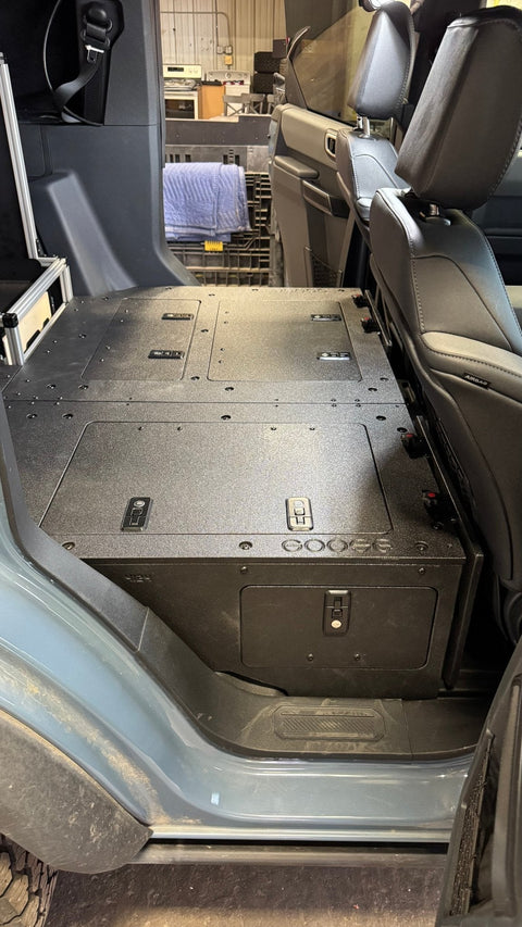 Ford - Bronco - 2021-Present - 6th Gen - 4 Door - Explore Series -  Seat Delete - Second Row - Low Profile