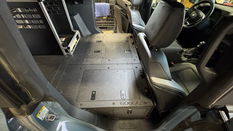 Ford - Bronco - 2021-Present - 6th Gen - 4 Door - Explore Series -  Seat Delete - Second Row - Low Profile