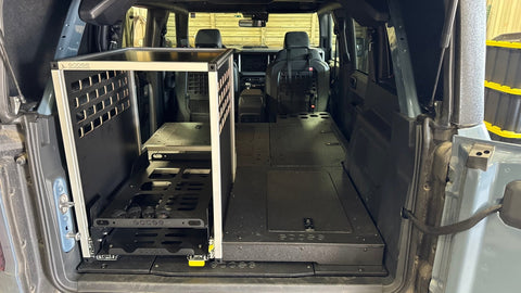 Ford - Bronco - 2021-Present - 6th Gen - 4 Door - Explore Series -  Seat Delete - Second Row - Low Profile