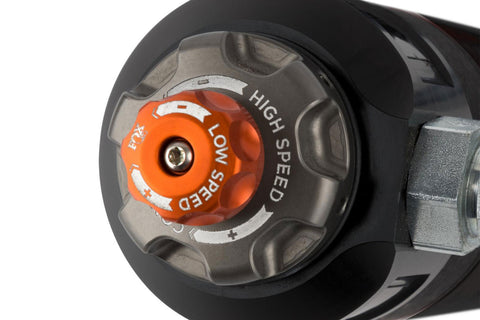FOX 2.5 Front Shocks w/ DSC Reservoir Adjuster | 3.5-4 Inch Lift | Performance Elite Series | Jeep Wrangler JL (18-25)