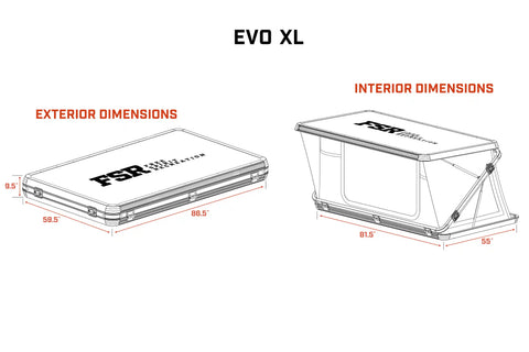 Free Spirit Recreation Evolution V3 XL - Rooftop Tent