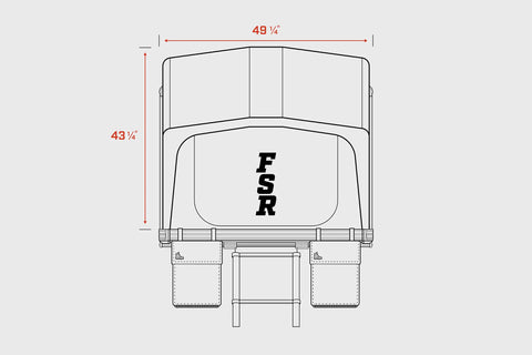 Free Spirit Recreation Nova Standard - Rooftop Tent