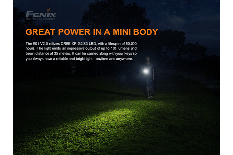 Fenix E01 V2.0 AAA LED Flashlight
