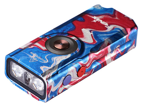 Fenix E06R Keychain Light with White, UV, and Red Laser Lights