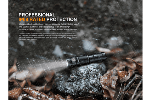 Fenix E09R Rechargeable High-Output Flashlight  - 600 Lumens