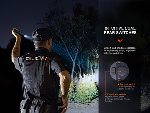 Fenix PD36R Pro 2800 Lumen Flashlight + FREE E03R V2 Keychain Light