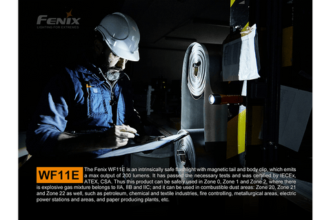 Fenix WF11E Intrinsically Safe Flashlight