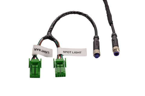 SCOPE 7" LED DRIVING LIGHT WIRING HARNESS