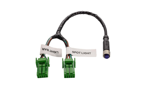 SCOPE 7" LED DRIVING LIGHT WIRING HARNESS