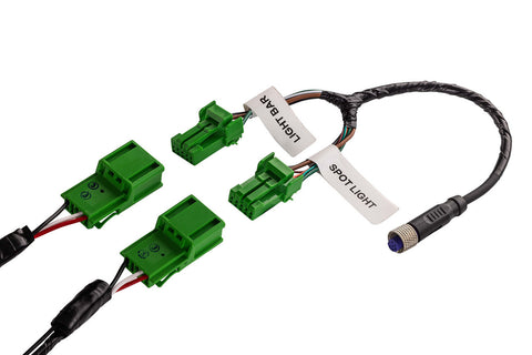 SCOPE 7" LED DRIVING LIGHT WIRING HARNESS