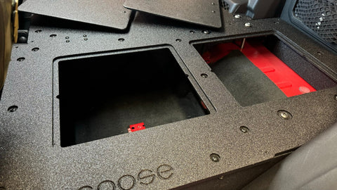 Jeep Gladiator 2019-Present JT 4 Door - Second Row Seat Delete Plate System - High Platform