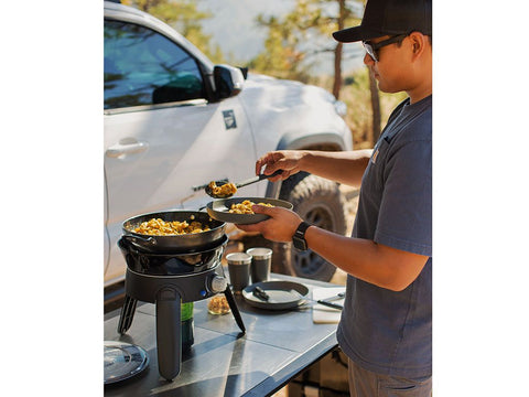 SAFARI CHEF 30 HP/ PORTABLE 5 PIECE/ GAS BARBEQUE/ CAMP COOKER