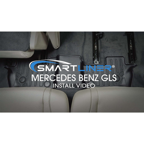 SMARTLINER Custom Fit Floor Liners For 2012-2024 Mercedes Benz GL/GLS Series
