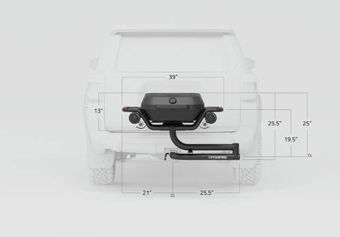 F-20 Hitch Mounted Propane Grill (Special Offer)