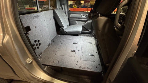 RAM - 1500 - 2019-Present - 5th Gen. - Crew Cab - Explore Series - Second Row Seat Delete Plate System