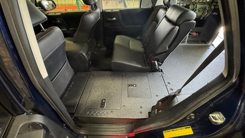 Toyota - 4Runner - 2010-2024 - 5th Gen - Standard - Explore Series - Seat Delete Plate System - Second Row - V2 - Plate Based