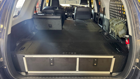 Toyota - 4Runner - 2010-Present - 5th Gen - Standard - Explore Series - Seat Delete Plate System - Second Row - V2 - 10" Module Based