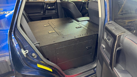 Toyota - 4Runner - 2010-Present - 5th Gen - Standard - Explore Series - Seat Delete Plate System - Second Row - V2 - 10" Module Based