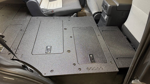 Toyota - 4Runner - 2025-Present - 6th Gen - Explore Series - Seat Delete Plate System - Plate Based - Non-Hybrid - Non-Third Row Vehicles