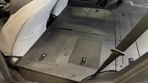 Toyota - 4Runner - 2025-Present - 6th Gen - Explore Series - Seat Delete Plate System - Plate Based - Non-Hybrid - Non-Third Row Vehicles