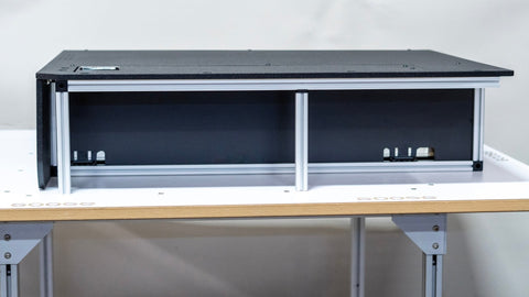 Toyota Land Cruiser 1980-1990 60 Series - Single Drawer Module with Fitted Top Plate - 22-3/16"W x 9-1/2"H x 40"D
