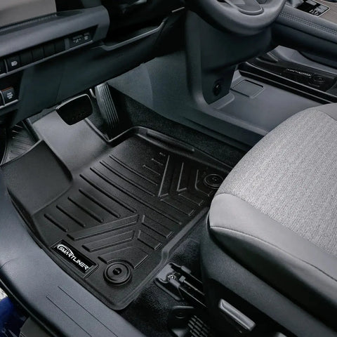 SMARTLINER Custom Fit Floor Liners For 2021-2025 Toyota Sienna with 2nd Row Bucket Seats and Spare Tire
