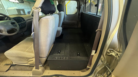 Toyota - Tundra - 2000-2006 - 1st Gen - Access Cab - Explore Series - Seat Delete Plate System - Second Row - 100%