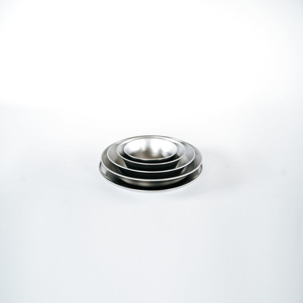 Stainless Dish Set Single