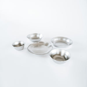 Stainless Dish Set Single